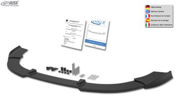 RDX Frontspoilerlippe VARIO-X für PORSCHE 911 996 (-2002) Frontlippe Front Ansatz Vorne Spoilerlippe
