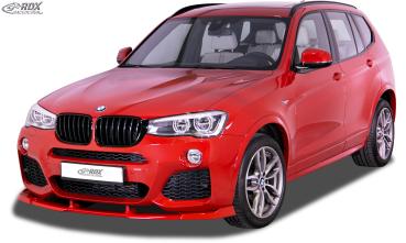 RDX Frontspoilerlippe VARIO-X für BMW X3 F25 M-Sport & M-Technik 2014-2017 Frontlippe Front Ansatz Vorne Spoilerlippe