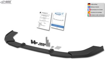 RDX Frontspoilerlippe VARIO-X für MITSUBISHI ASX 2016-2019 Frontlippe Front Ansatz Vorne Spoilerlippe