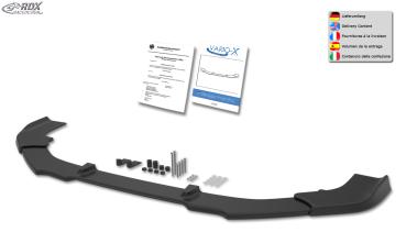 RDX Frontspoilerlippe VARIO-X für FORD Focus 4 Frontlippe Front Ansatz Vorne Spoilerlippe