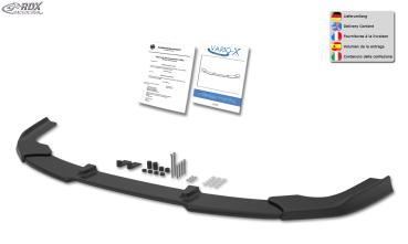 RDX Frontspoilerlippe VARIO-X für FORD Kuga 3 (DFK) ST-Line & Vignale 2020+ Frontlippe Front Ansatz Vorne Spoilerlippe