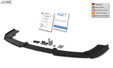 RDX Frontspoilerlippe VARIO-X für MERCEDES SL-Klasse SL 55 AMG R230 Frontlippe Front Ansatz Vorne Spoilerlippe