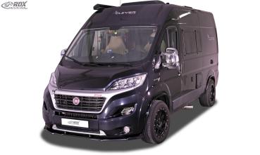 RDX Frontspoilerlippe VARIO-X für FIAT Ducato (250 / 2014+) & CITROEN Jumper (Y, 250L / 2014+) & OPEL Movano (Y / 2021+) & PEUGEOT Boxer (Y / 2014+) & RAM ProMaster (2013+) Frontlippe Front Ansatz Vorne Spoilerlippe