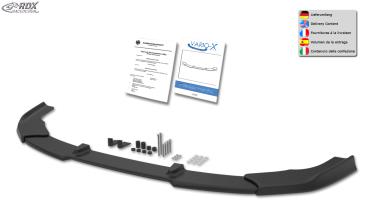 RDX Frontspoilerlippe VARIO-X für VW Golf 8 Frontlippe Front Ansatz Vorne Spoilerlippe