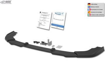 RDX Frontspoilerlippe VARIO-X für BMW 1er F40 Frontlippe Front Ansatz Vorne Spoilerlippe