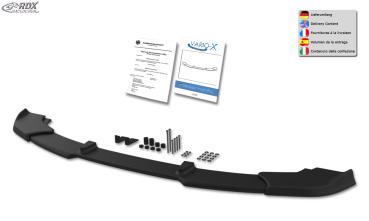 RDX Frontspoilerlippe VARIO-X für BMW i3 & i3s Frontlippe Front Ansatz Vorne Spoilerlippe