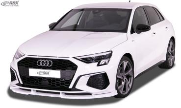 RDX Frontspoilerlippe VARIO-X für AUDI A3 8Y S-Line & S3 Frontlippe Front Ansatz Vorne Spoilerlippe