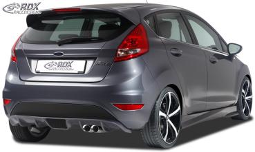 RDX Heckansatz für FORD Fiesta MK7 JA8 JR8 (2008-2012 & Facelift 2012+) Heckeinsatz Heckblende Diffusor