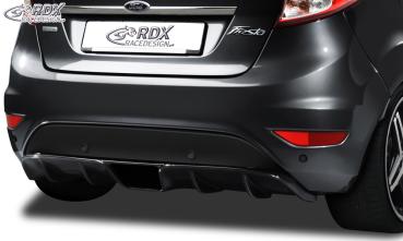RDX Heckansatz für FORD Fiesta MK7 JA8 JR8 (2008-2012 & Facelift 2012+) Heckeinsatz Heckblende Diffusor