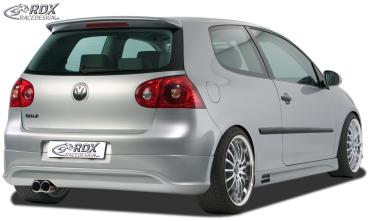 RDX Heckansatz für VW Golf 5 "R32 clean" mit Endrohrausfräsung links Heckschürze Heck