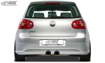 RDX Heckansatz für VW Golf 5 "R32 clean" mit Endrohrausfräsung für R32-Auspuff Heckschürze Heck