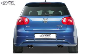RDX Heckansatz für VW Golf 5 "GTI/R-Five" mit Endrohrausfräsung links & rechts Heckschürze Heck