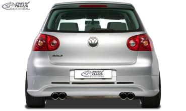 RDX Heckansatz für VW Golf 5 "GTI/R-Five" mit Endrohrausfräsung links & rechts Heckschürze Heck