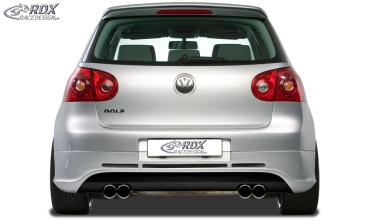 RDX Heckansatz für VW Golf 5 "GTI/R-Five" mit Endrohrausfräsung links & rechts Heckschürze Heck