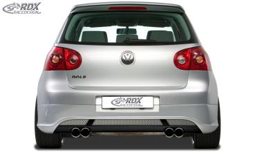 RDX Heckansatz für VW Golf 5 "V2" mit Endrohrausfräsung links & rechts Heckschürze Heck