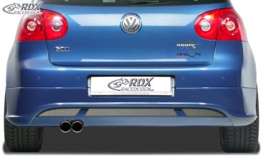 RDX Heckansatz für VW Golf 5 "V2" mit Endrohrausfräsung links Heckschürze Heck