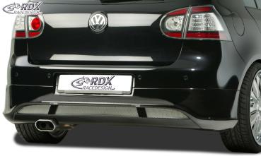 RDX Heckansatz für VW Golf 5 "V2" mit Endrohrausfräsung links Heckschürze Heck