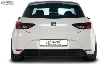 RDX Heckansatz für SEAT Leon 5F / Leon 5F SC Diffusor Heckblende Heckdiffusor