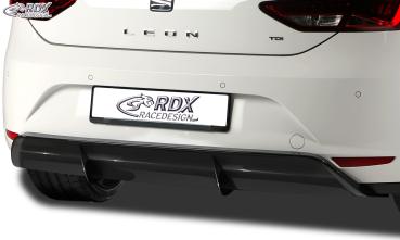 RDX Heckansatz für SEAT Leon 5F / Leon 5F SC Diffusor Heckblende Heckdiffusor
