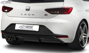 RDX Heckansatz für SEAT Leon 5F FR / Leon 5F SC FR Diffusor Heckblende Heckdiffusor