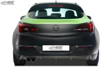 RDX Heckansatz für OPEL Astra J GTC Diffusor Heckblende Heckdiffusor