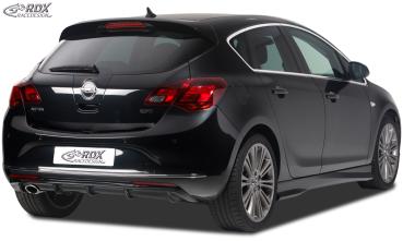 RDX Heckansatz für OPEL Astra J Diffusor Heckblende Heckdiffusor