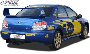 RDX Heckdiffusor U-Diff für SUBARU Impreza 3 (GD) WRX 2005-2007 Diffusor Heck Ansatz