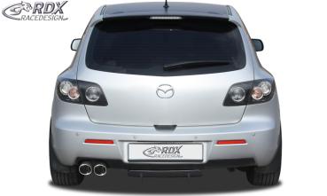 RDX Heckdiffusor U-Diff für MAZDA 3 2006-2009 Diffusor Heck Ansatz