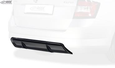 RDX Heckansatz für SKODA Fabia 3 Combi (5J/NJ) 2014-2019 Diffusor Heckblende Heckdiffusor
