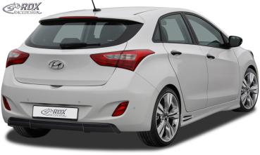 RDX Heckansatz für HYUNDAI i30 GD 2012+ Diffusor Heckblende Heckdiffusor