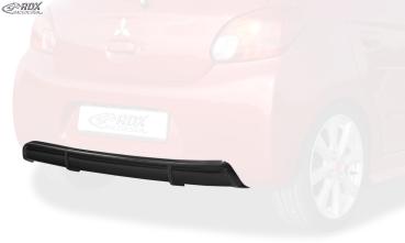 RDX Heckansatz für MITSUBISHI Space Star & Mirage -2016 Diffusor Heckblende Heckdiffusor