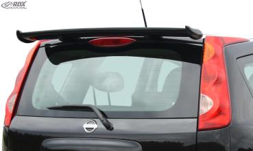 RDX Heckspoiler für NISSAN Note (E11) 2005-2013 Dachspoiler Spoiler