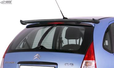 RDX Heckspoiler für CITROEN C3 2002-2009 Dachspoiler Spoiler