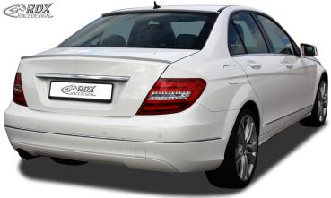 RDX Hecklippe oben für MERCEDES C-Klasse W204 Heckscheibenblende Heckscheibenspoiler