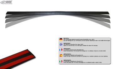 RDX Hecklippe für HONDA Civic 2017+ Heckklappenspoiler Heckspoiler