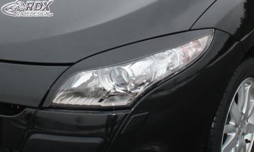 RDX Scheinwerferblenden für RENAULT Megane 3 2008-2013 Böser Blick