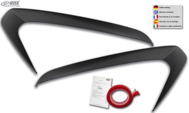 RDX Scheinwerferblenden für SKODA Citigo Böser Blick