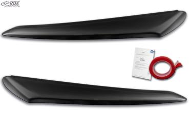 RDX Scheinwerferblenden für FIAT Ducato (250 / 2014+) & CITROEN Jumper (Y, 250L / 2014+) & OPEL Movano (Y / 2021+) & PEUGEOT Boxer (Y / 2014+) & TOYOTA ProAce Max (T / 2024+) & RAM ProMaster (2013+) Böser Blick