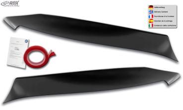 RDX Scheinwerferblenden für MERCEDES C-Klasse W205, S205, C205 (2014+) Böser Blick