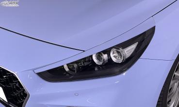RDX Scheinwerferblenden für HYUNDAI i30 PD PDE (2017+) Böser Blick