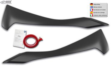 RDX Scheinwerferblenden für RENAULT Captur II (RJB / 2020+) Böser Blick