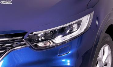 RDX Scheinwerferblenden für RENAULT Kadjar (RFE / 2015+) Böser Blick