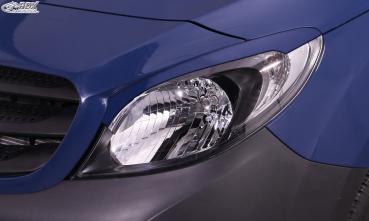 RDX Scheinwerferblenden für MERCEDES Citan (W415 / X / 2012+) Böser Blick