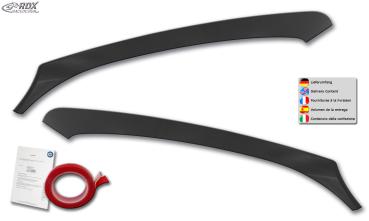 RDX Scheinwerferblenden für MERCEDES Citan (W415 / X / 2012+) Böser Blick