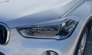 RDX Scheinwerferblenden für BMW X1 (F48 / 2015+) Böser Blick
