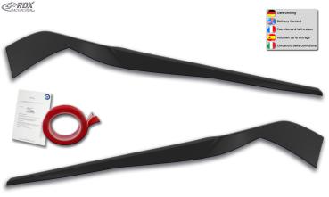 RDX Scheinwerferblenden für BMW X1 (F48 / 2015+) Böser Blick