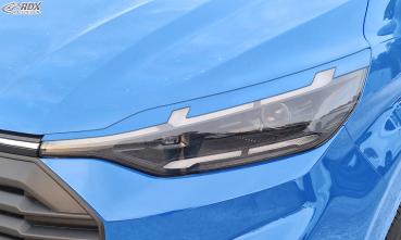 RDX Scheinwerferblenden für FORD Tourneo Custom & Transit Custom (für LED, 2023-heute) Böser Blick