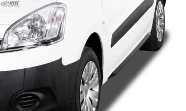 RDX Seitenschweller für CITROEN Berlingo 2008-2018 (Typ 7) / für PEUGEOT Partner 2008-2018 (Typ 7) "Slim"