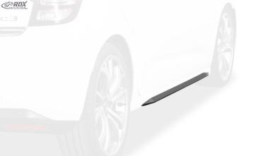 RDX Seitenschweller für CITROEN C3 2009-2017 "Slim"