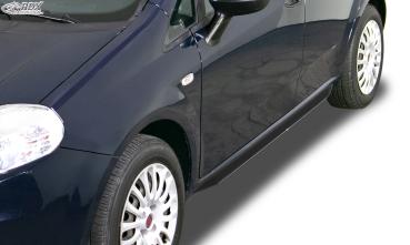 RDX Seitenschweller für FIAT Grande Punto, Punto Evo, Punto (199, 2005-2018) "Slim"